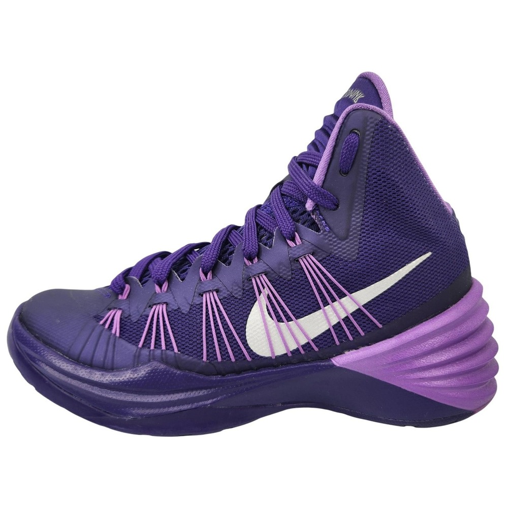 Nike Hyperdunk 2013 Shoes Sneakers Boys 5.5 Purple Basketball 599527-500